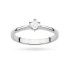 Tradycyjny pierścionek zaręczynowy diament laboratoryjny 0,15ct białe złoto Lab Diamonds W0256.B3.LDW.01 marko