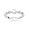 Pierścionek wielokamieniowy diamenty laboratoryjne białe złoto Lab Diamonds W0288.B3.LDW.02 marko