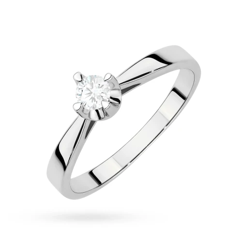 Pierścionek zaręczynowy z diamentem laboratoryjnym 0,20ct białe złoto Lab Diamonds W0293.B3.LDW.01 marko