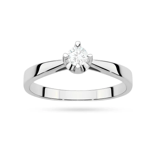 Pierścionek zaręczynowy z diamentem laboratoryjnym 0,20ct białe złoto Lab Diamonds W0293.B3.LDW.01 marko