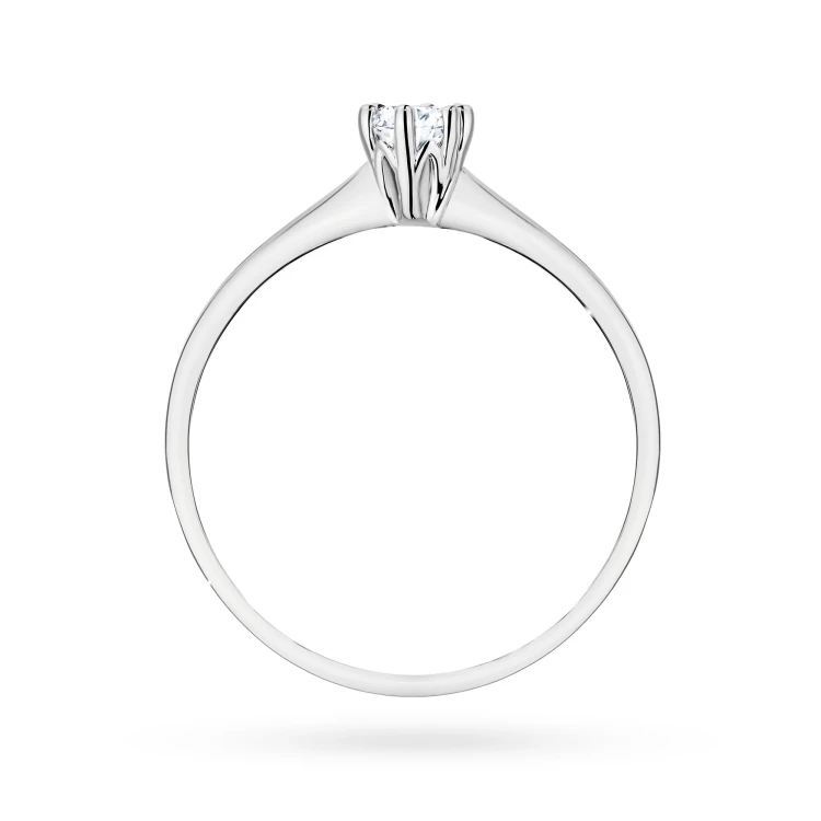 Pierścionek zaręczynowy z diamentem laboratoryjnym 0,20ct białe złoto Lab Diamonds W0317.B3.LDW.01 marko