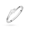 Pierścionek z trzema kamieniami diamenty laboratoryjne białe złoto Lab Diamonds W0346.B3.LDW.01 marko