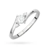 Pierścionek z trzema kamieniami diamenty laboratoryjne białe złoto Lab Diamonds W0346.B3.LDW.02 marko