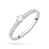 Pierścionek wielokamieniowy diamenty laboratoryjne białe złoto Lab Diamonds W0459.B3.LDW.01 marko
