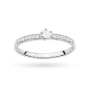 Pierścionek wielokamieniowy diamenty laboratoryjne białe złoto Lab Diamonds W0459.B3.LDW.01 marko