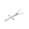 Krzyżyk z brylantami 0,02ct z białego złota D267-B585-B0.02 MARKO