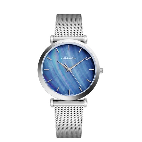 Zegarek damski Adriatica A3713.511BQ stalowa bransoleta typu mesh