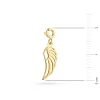 Złota zawieszka ażurowe skrzydełko Charms Z-GW-295-585 marko