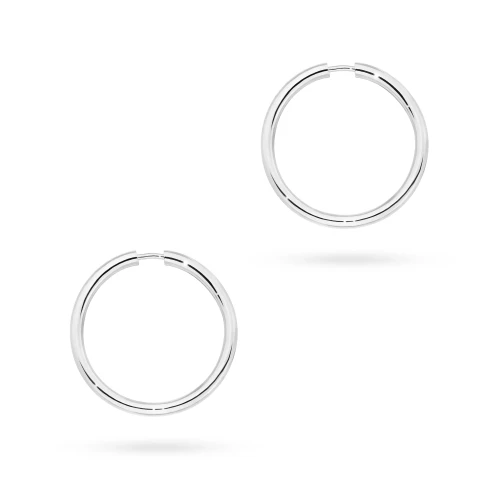 Srebrne kolczyki kółka kreolki 14mm Jeso K1665-925-S marko K1665-925-S marko