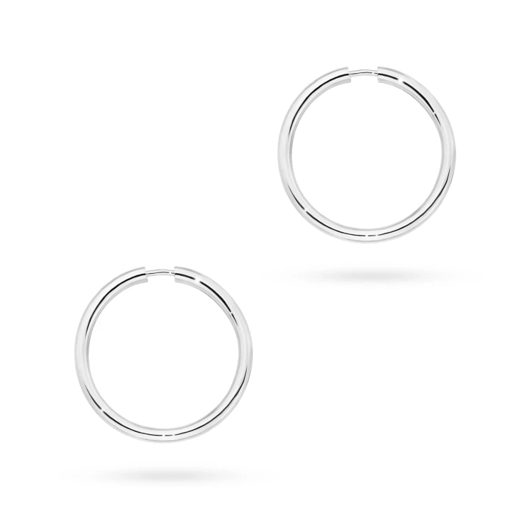 Srebrne kolczyki kółka kreolki 14mm Jeso K1665-925-S marko K1665-925-S marko