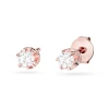 Klasyczne kolczyki sztyft z diamentami laboratoryjnymi 2 x 0,10ct różowe złoto Lab Diamonds K0032.R3.LDW.03 marko
