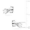 Klasyczne kolczyki sztyft z diamentami laboratoryjnymi 2 x 0,15ct białe złoto Lab Diamonds K0068.B3.LDW.01 marko