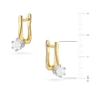 Klasyczne kolczyki z diamentami laboratoryjnymi 2 x 0,30ct żółte złoto Lab Diamonds K0520.Z3.LDW.01 marko
