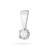Klasyczna zawieszka z białego złota z diamentem laboratoryjnym 0,10ct Lab Diamonds Z0032.B3.LDW.02 marko