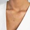 Złota klasyczna zawieszka z diamentem laboratoryjnym 0,10ct Lab Diamonds Z0032.Z3.LDW.02 marko