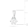 Klasyczna zawieszka z białego złota z diamentem laboratoryjnym 0,50ct Lab Diamonds Z0076.B3.LDW.01 marko