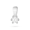 Klasyczna zawieszka z białego złota z diamentem laboratoryjnym 0,10ct Lab Diamonds Z0222.B3.LDW.02 marko