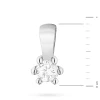 Klasyczna zawieszka z białego złota z diamentem laboratoryjnym 0,10ct Lab Diamonds Z0222.B3.LDW.02 marko