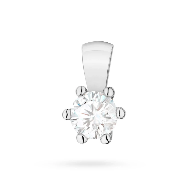 Klasyczna zawieszka z białego złota z diamentem laboratoryjnym 0,30ct Lab Diamonds Z0222.B3.LDW.03 marko
