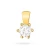 Złota klasyczna zawieszka z diamentem laboratoryjnym 0,30ct Lab Diamonds Z0222.Z3.LDW.03 marko