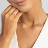 Złota klasyczna zawieszka z diamentem laboratoryjnym 0,30ct Lab Diamonds Z0222.Z3.LDW.03 marko