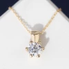Złota klasyczna zawieszka z diamentem laboratoryjnym 0,30ct Lab Diamonds Z0222.Z3.LDW.03 marko
