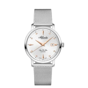 Zegarki damski Atlantic 29355.41.27R De  Luxe na bransolecie
