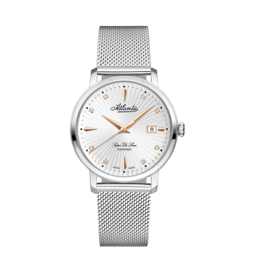 Zegarki damski Atlantic 29355.41.27R De  Luxe na bransolecie