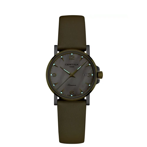 Zegarek damski Titanium DS Certina        Caimano pasek C0172105611700