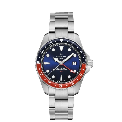 Certina C0329291104100  ACTION GMT        zegarek