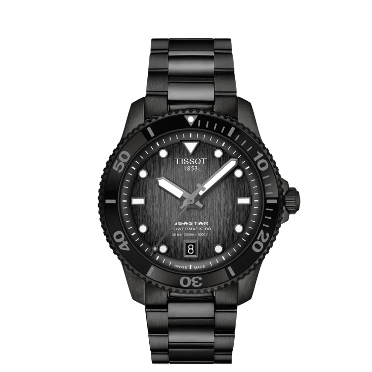Zegarki męski Tissot T1208073305100 T-Sport na bransolecie marko