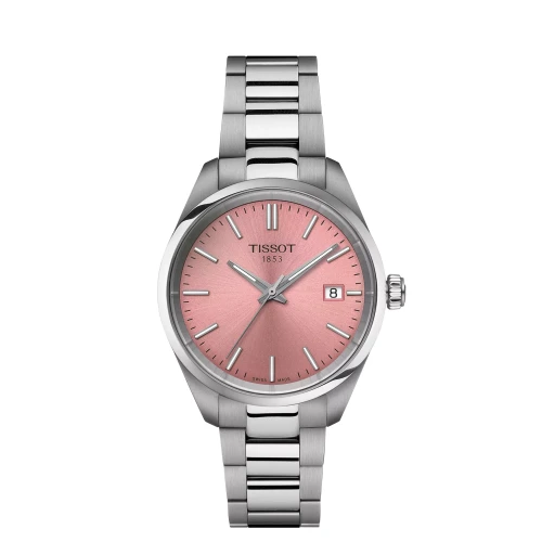 Zegarki damski Tissot T1502101133100 T-Classic na bransolecie marko