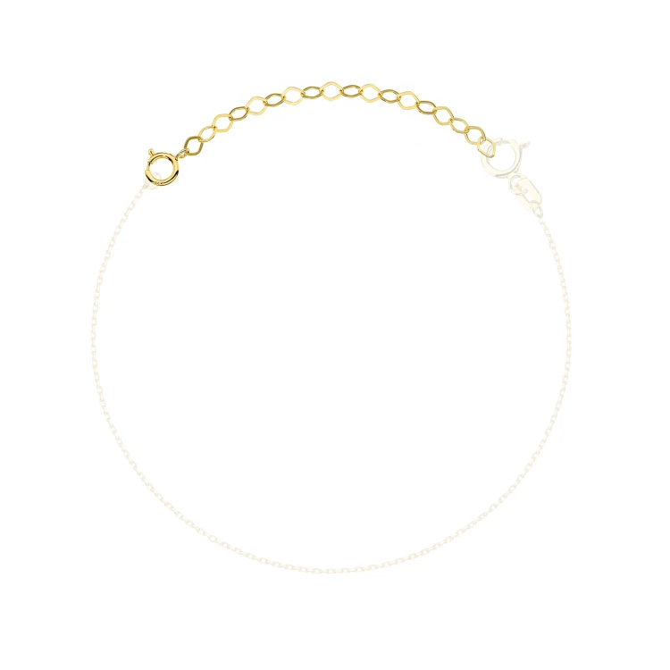 Złota przedłużka do biżuterii łańcuszka bransoletki 5 cm próba 585 CZ007-585 marko
