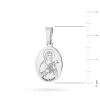 Srebrny medalik Święta Teresa D008-925-S marko