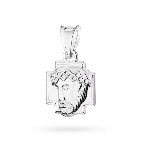Srebrny medalik Jezus Chrystus w koronie cierniowej D201-925-S marko