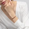 Bransoletka srebrna usztywniana bursztynowe łezki kropelki B1415-925-S marko