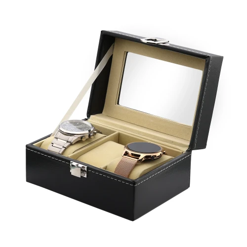 Pudełko szkatułka etui organizer na zegarki - 3 zegarki