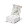 Srebrny medalik Matka Boska Częstochowska w sercu na łańcuszku D369-925-ZS-L028 marko