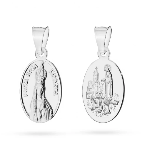 Srebrny medalik Matka Boża Fatimska D200-925-S marko