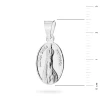 Srebrny medalik Matka Boża Fatimska D200-925-S marko