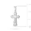 Srebrny krzyżyk prawosławny D213-925-S marko