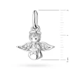 Srebrna zawieszka aniołek z cyrkoniami Z481-925-BS marko