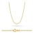 Złoty łańcuszek pancerka diamentowana L-GW-009-585 marko