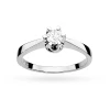 Pierścionek zaręczynowy klasyczny 0,25ct z białego złota Lab Diamonds W0408.B3.LDW.02 marko