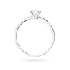 Pierścionek zaręczynowy z kwadratowym kamieniem 0,30ct z białego złota Lab Diamonds W0587.B3.LDW.01 marko