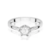 Pierścionek zaręczynowy klasyczny 0,30ct z białego złota Lab Diamonds W0605.B3.LDW.02 marko