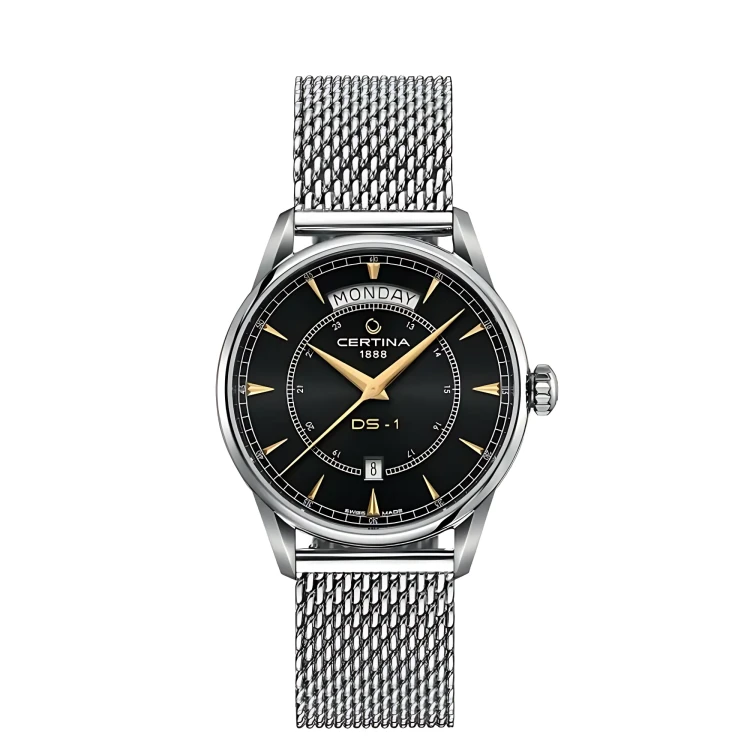 Zegarek męski Certina C0294301105100 DS-1 na bransolecie