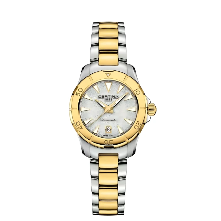 Zegarek damski Certina C0329512203101 DS Action na bransolecie