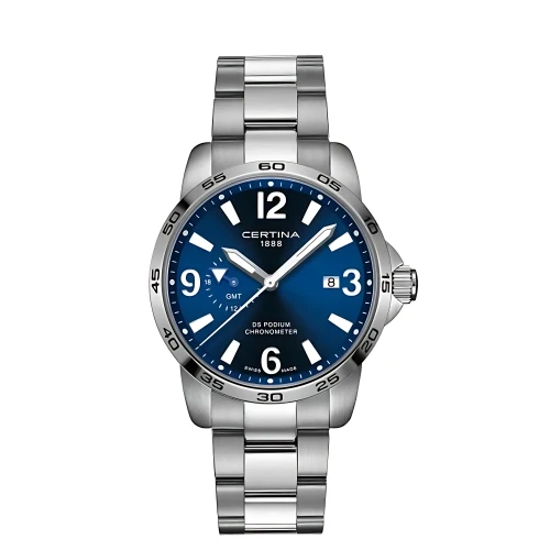 Zegarek męski Certina C0344551104000 DS  Podium na bransolecie