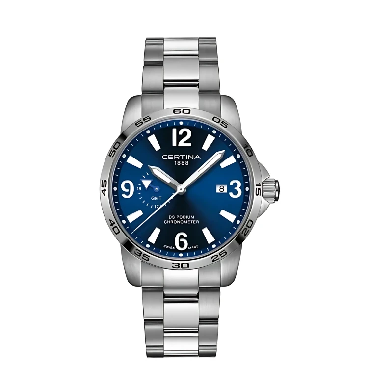 Zegarek męski Certina C0344551104000 DS Podium na bransolecie